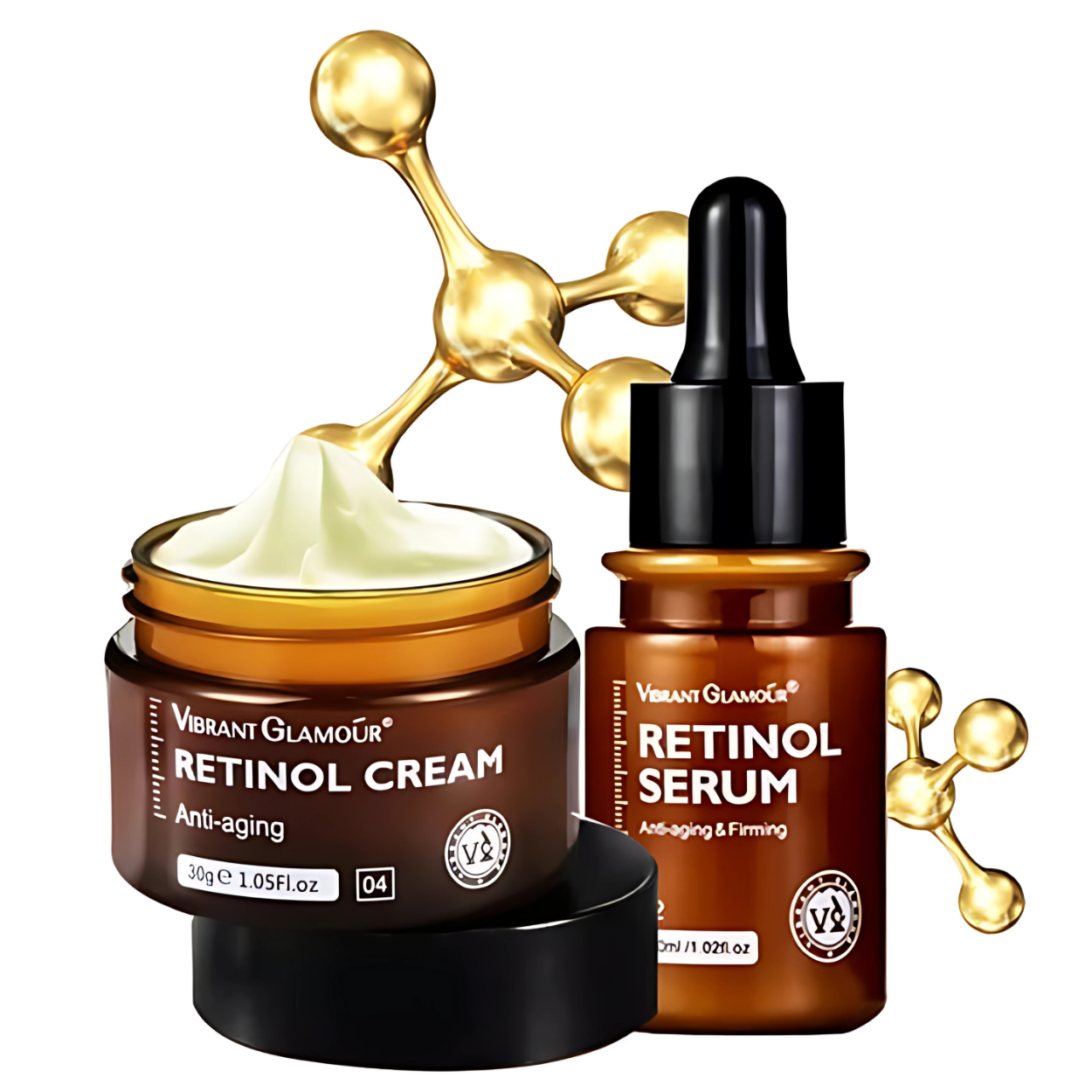 Retinol Anti-Aging Combo (Cream + Serum)