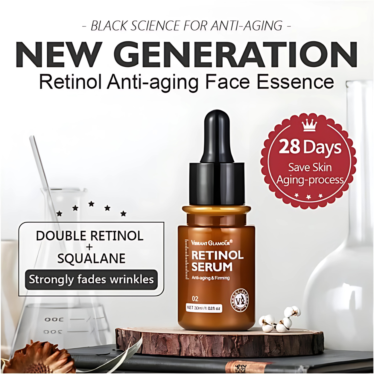 Retinol Anti-Aging Combo (Cream + Serum)