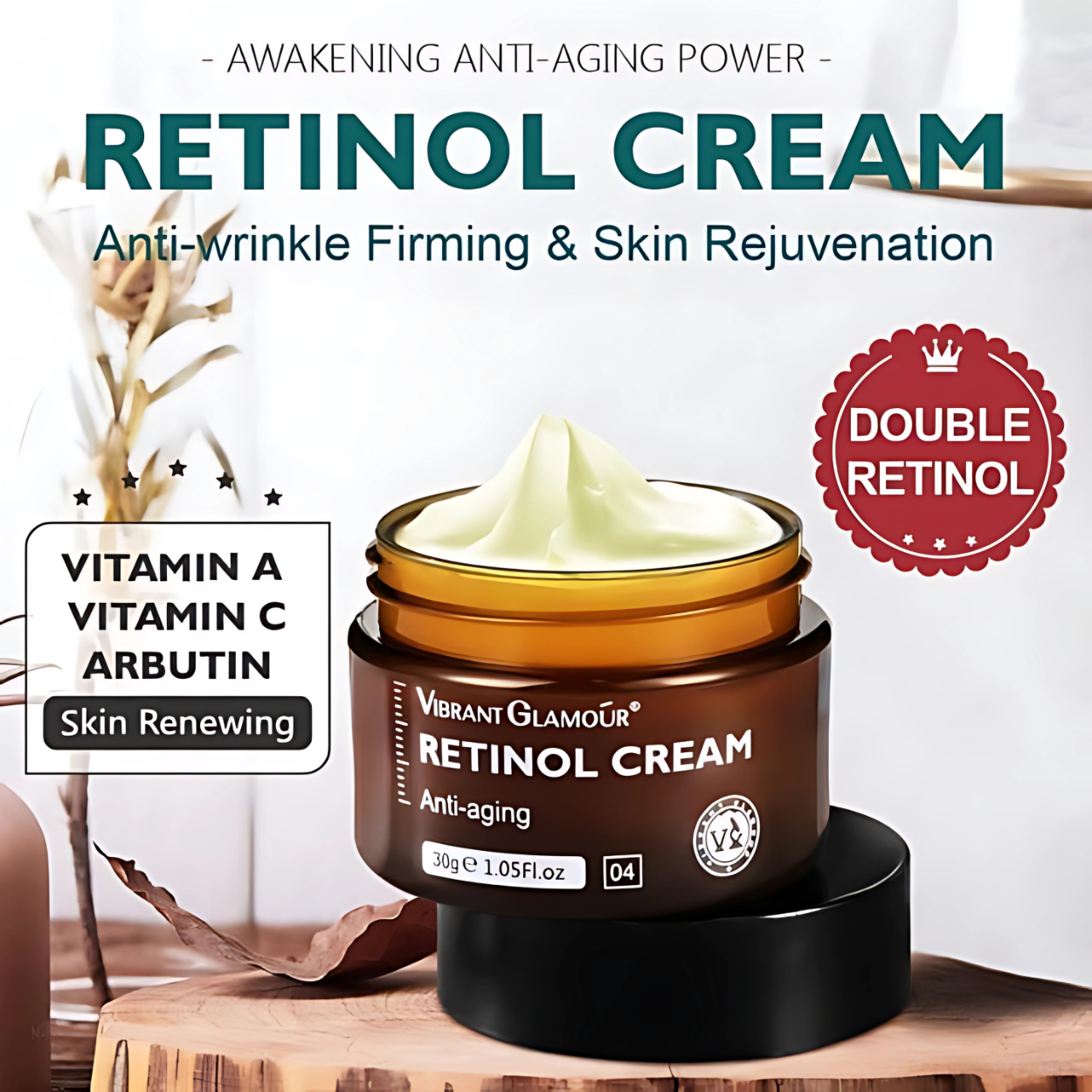 Retinol Anti-Aging Combo (Cream + Serum)