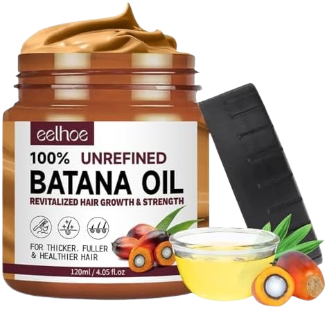 Batana Oil for Hair Growth – 100% Unrefined & Natural (BUY 1 GET 1 FREE)