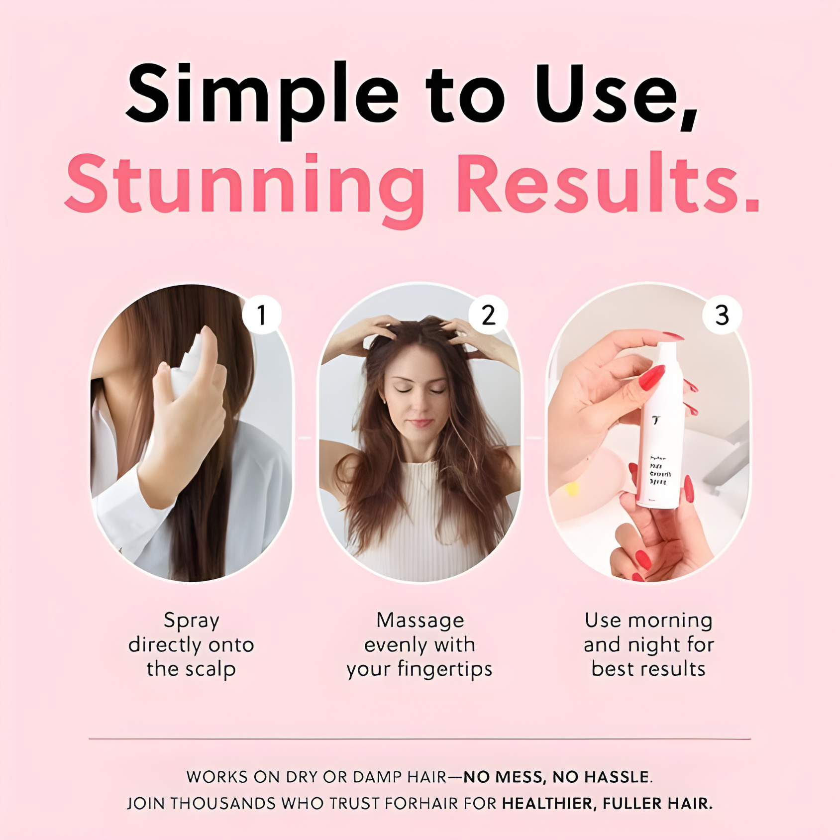 Forchics hair oil spray