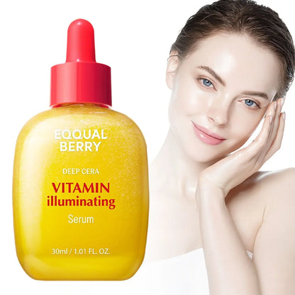 EQQUAL BERRY Deep Cera Vitamin Illuminating Serum – Brightening & Hydrating Glow Booster (30ml)
