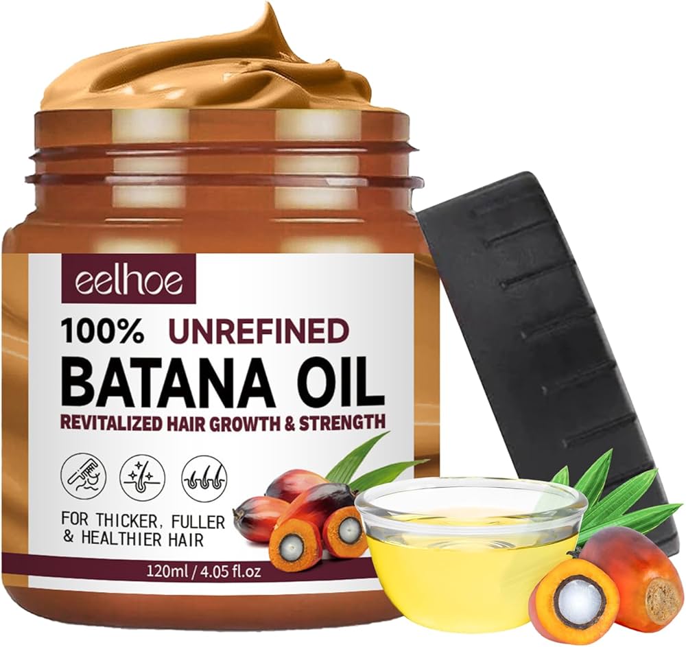 Batana Oil for Hair Growth – 100% Unrefined & Natural (BUY 1 GET 1 FREE)