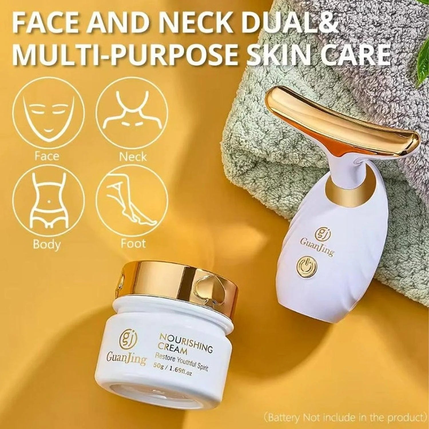 Face Lifting & Wrinkle Reducing Package (Cream + Device)